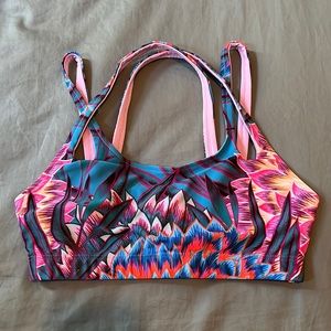 MH Active Top, Lotus Print, Small